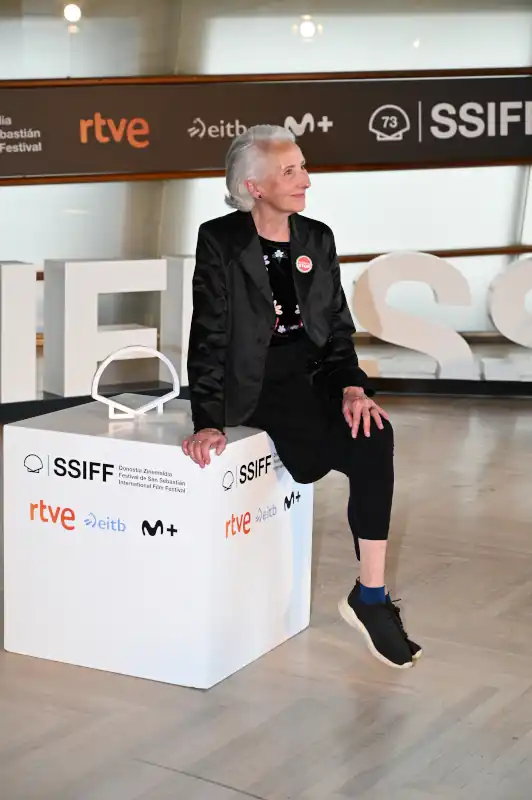 'Los Domingos', de Alauda Ruiz de Azúa, se estrena en el Festival de San Sebastián y su photocall queda inmortalizado en nuestras fotografías. 10 Mabel Rivera en el photocall de ‘Los Domingos’ en el 73 Festival Internacional de Cine de San Sebastián, el 22 de septiembre de 2025 en San Sebastián, España.