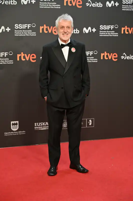 La alfombra roja del Festival de San Sebastián recibe a Jose Mari Goenaga y Aitor Arregi con su nueva película 'Maspalomas'. 5 José Ramón Soroiz asiste a la alfombra roja de ‘Maspalomas’ en el 73 Festival Internacional de Cine de San Sebastián, el 21 de septiembre de 2025 en San Sebastián, España.