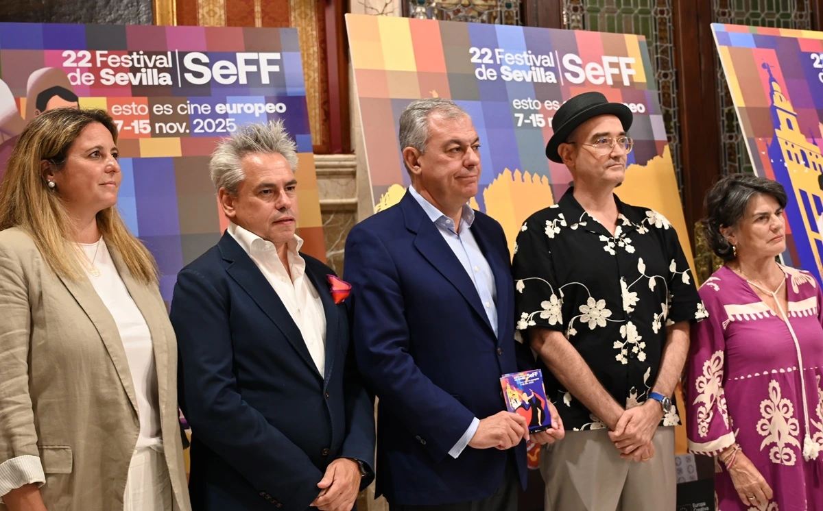 Costa-Gavras recibirá el Giraldillo de Honor en el Festival de Sevilla 2025, que volverá a acoger las nominaciones de la EFA. 10 mundoCine - presentacion 22 festival cine sevilla