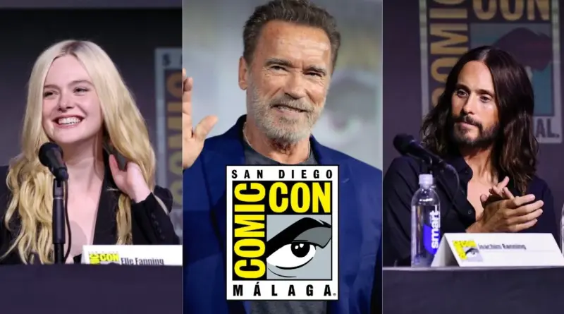 Imagen de Arnold Schwarzenegger, Tron: Ares y Predator Badlands en la San Diego Comic Con Málaga