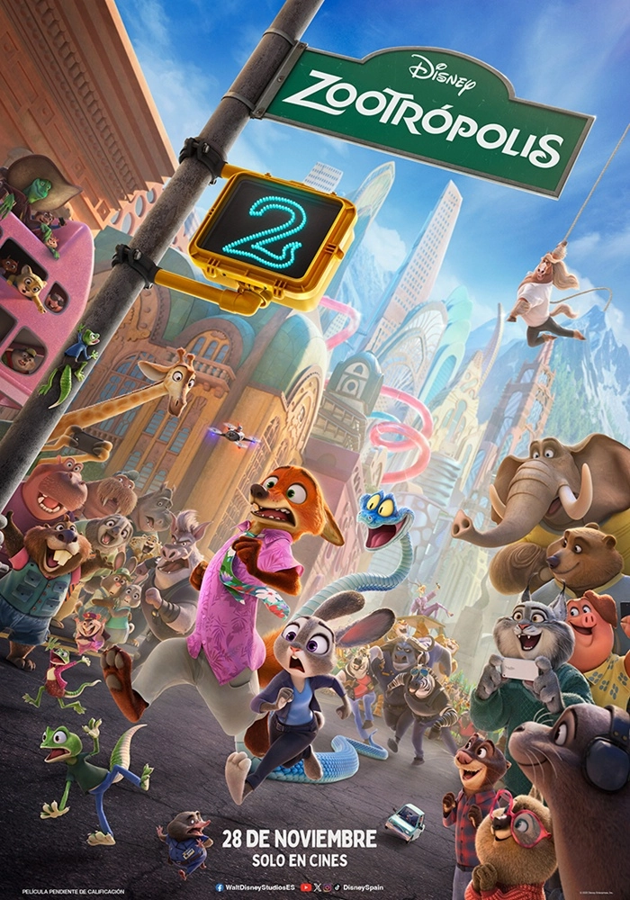 mundoCine - zootropolis 2 poster 2025