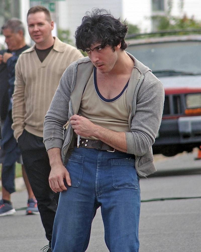 Cualquiera diría que es el joven Sylvester Stallone, pero es Anthony Ippolito en 'I Play Rocky', la película que recuerda cómo el actor se negó a tirar la toalla. 4 mundoCine - Anthony Ippolito stallone i play rocky rodaje