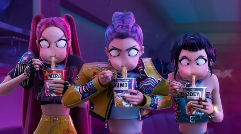 Imagen de la película KPop Demon Hunters
