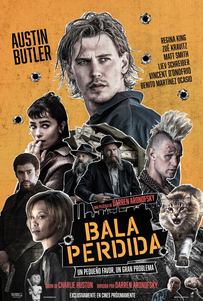 Crítica de 'Bala Perdida' ('Caught Stealing'): Una pesadilla urbana que conecta con el caos interior. 8 mundoCine - bala perdida 2025 poster