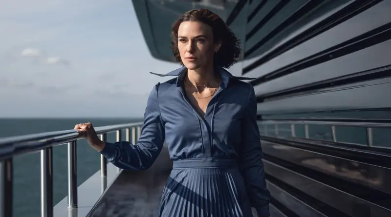Imagen de la película de Netflix La mujer del camarote 10, con Keira Knightley