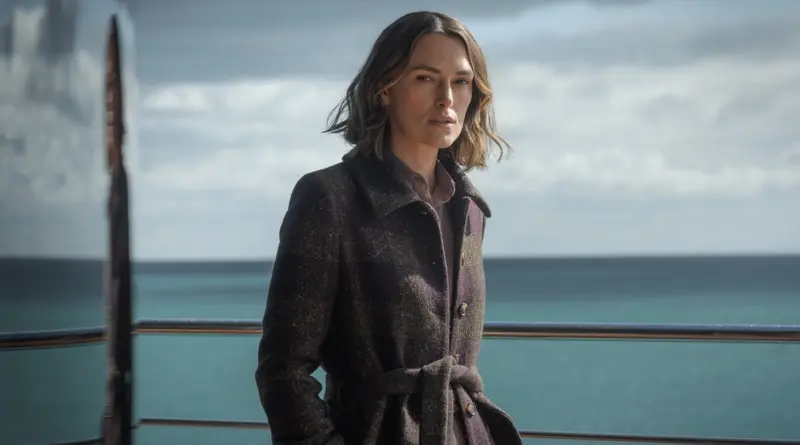 Imagen de la película de Netflix La mujer del camarote 10, con Keira Knightley