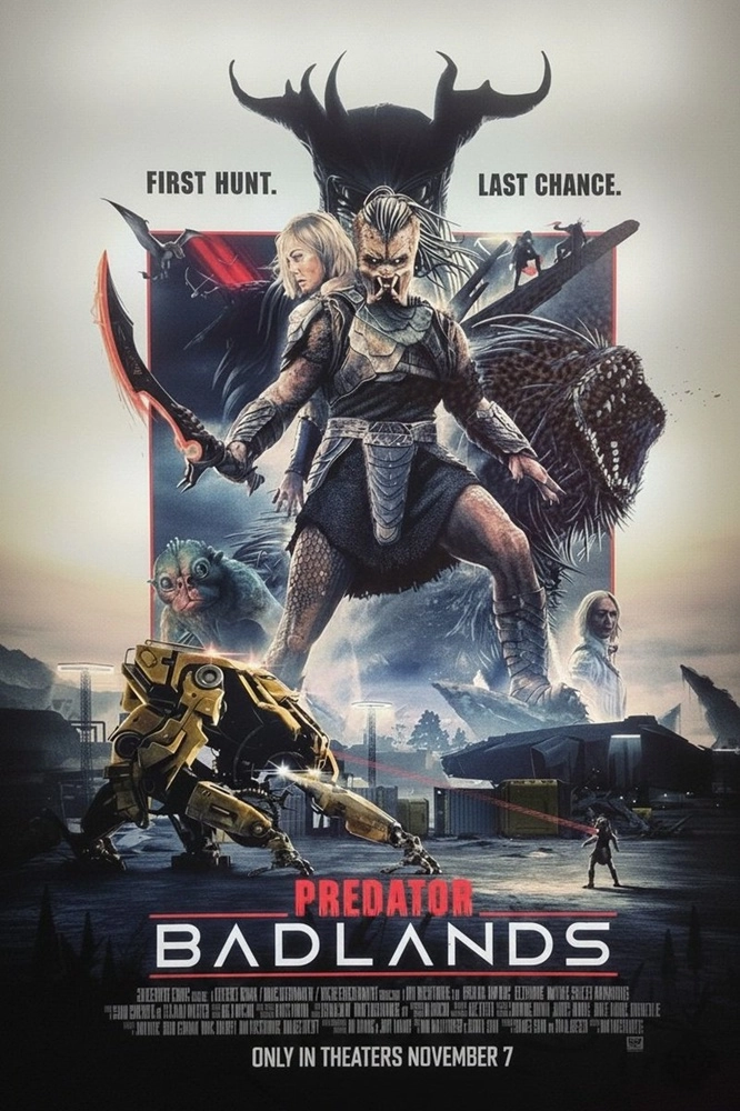 mundoCine - predator badlands poster pelicula 2025
