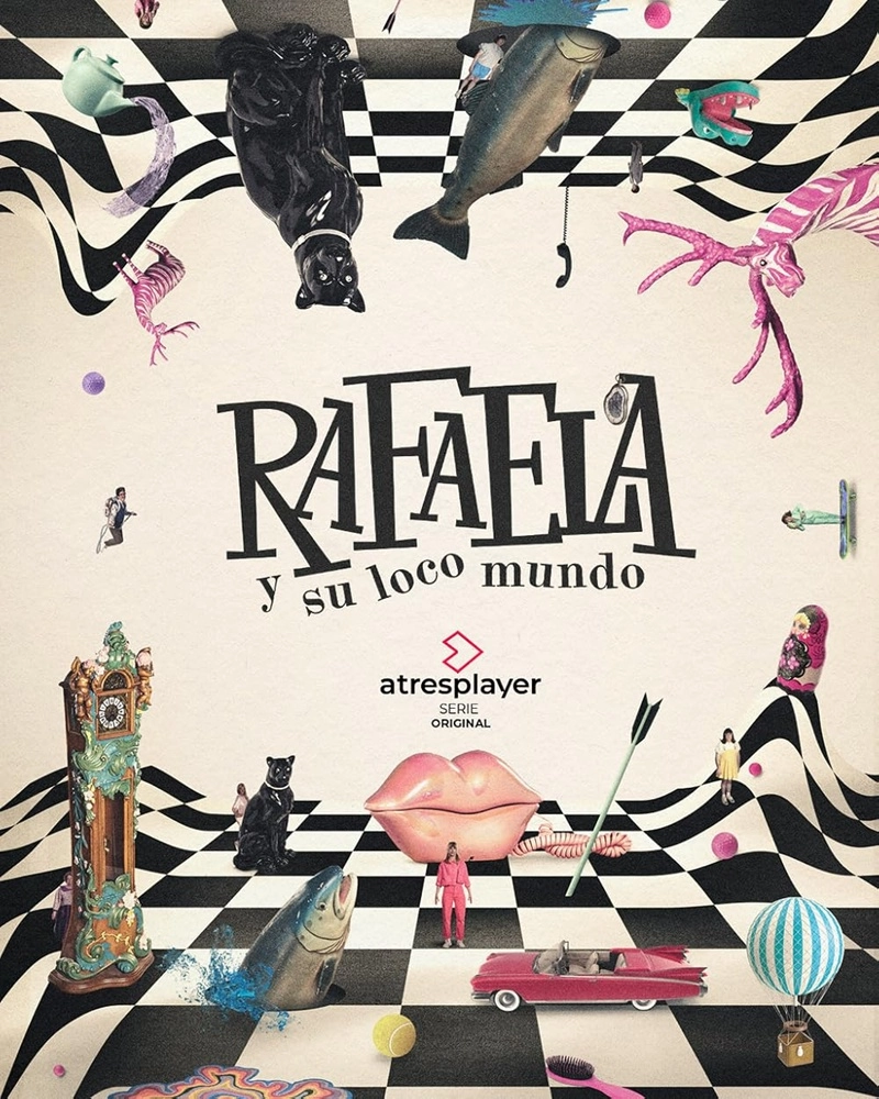No te vas a creer lo absurdo y disparatado que es el primer tráiler de 'Rafaela y su loco mundo', la nueva serie original de Atresplayer. 4 mundoCine - rafaela y su loco mundo poster