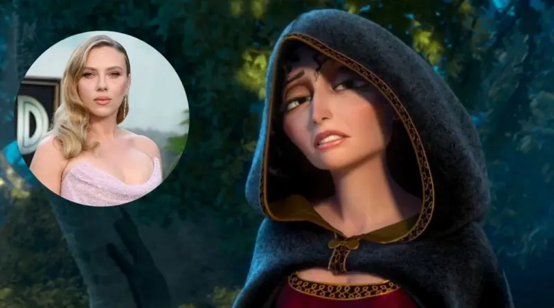 Scarlett Johansson podría ser Madre Gothel en la película live action de Enredados