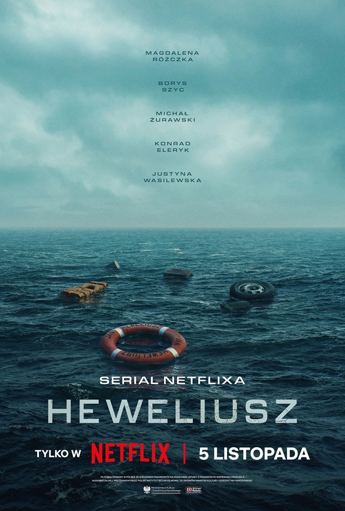 'Heweliusz', la tragedia real del ferry que se hundió en el Báltico, revive en Netflix como una de las series más vistas. 4 mundoCine - Heweliusz serie netflix poster