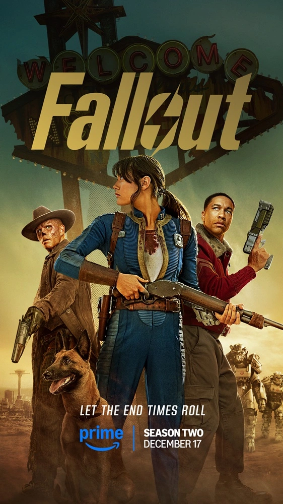 El nuevo tráiler de la temporada 2 de 'Fallout' nos devuelve al páramo con más acción, mutantes y un viaje hasta la legendaria New Vegas. 4 mundoCine - fallout temporada 2 poster prime video