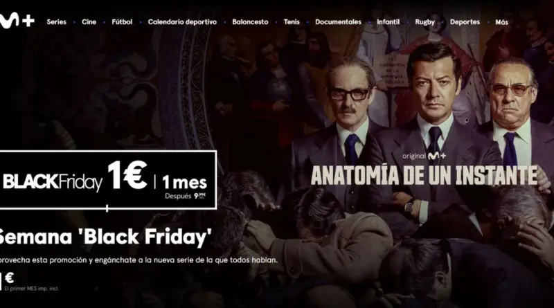 Black Friday en Movistar Plus+
