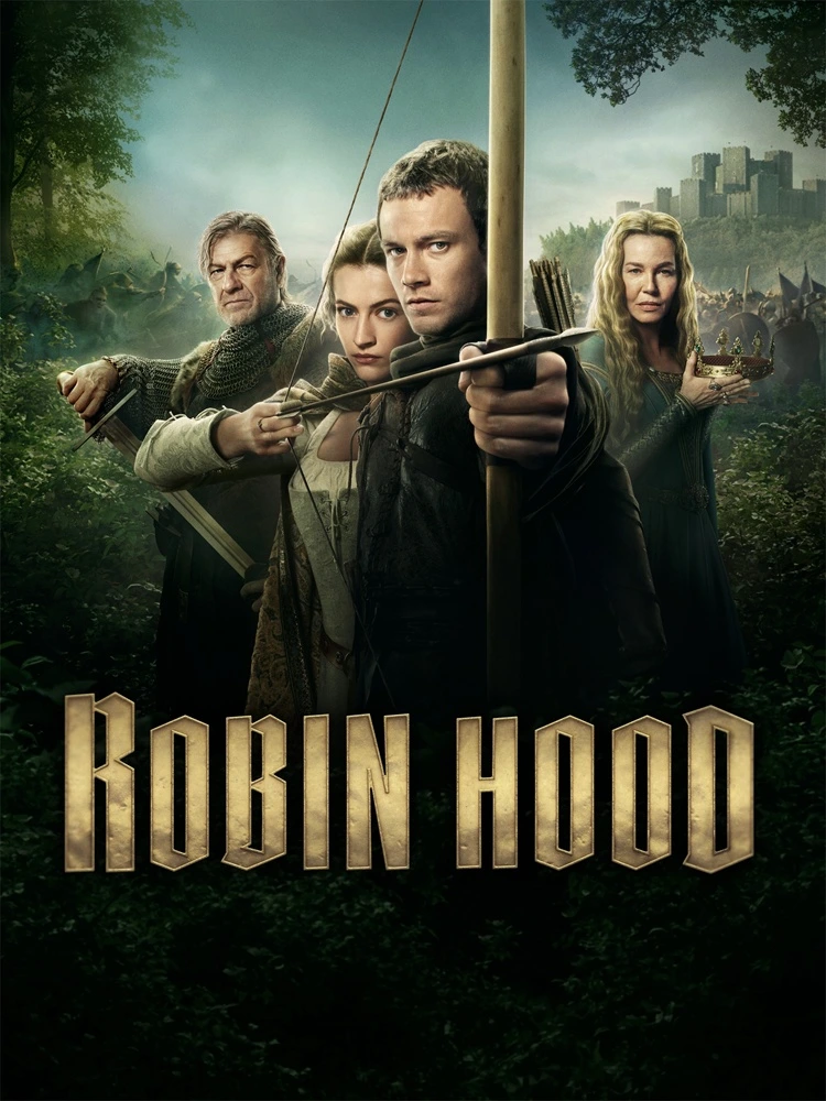 'Robin Hood', la nueva serie con Sean Bean y Connie Nielsen que reescribe la leyenda del forajido inglés, se ha estrenado hoy en MGM+. 4 mundoCine - robin hood serie 2025 poster