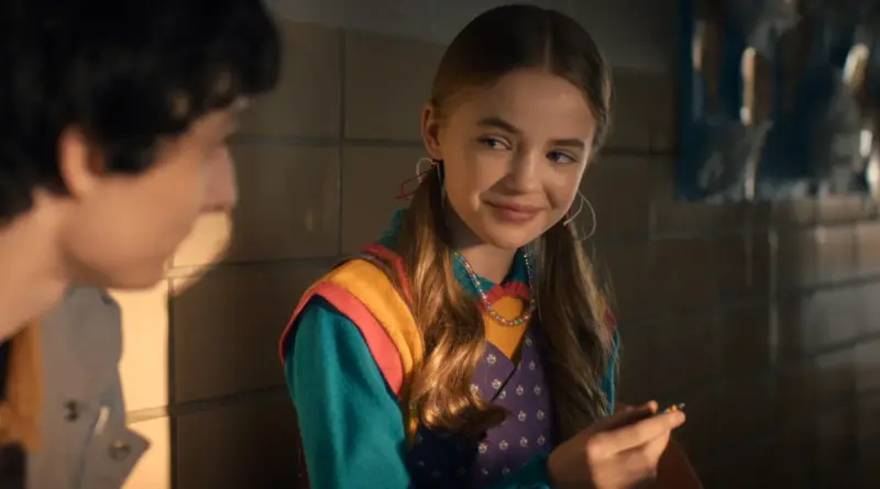 Imagen de Stranger Things 5 y Nell Fisher como Holly Wheeler