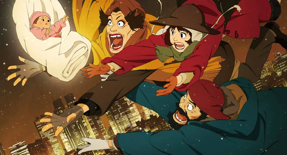 15 películas navideñas brillantes y dónde verlas en streaming en España. ¿Gremlins, esqueletos o un elfo comiendo espaguetis? 8 mundoCine - Tokyo Godfathers pelicula