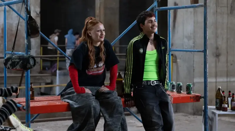 Imagen del rodaje de la película A Fuego