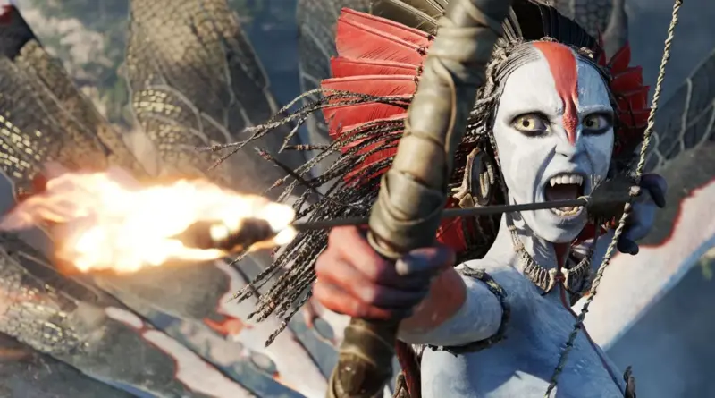 Imagen de la película Avatar Fuego y Ceniza