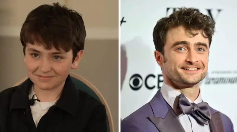 Daniel Radcliffe y Dominic McLaughlin