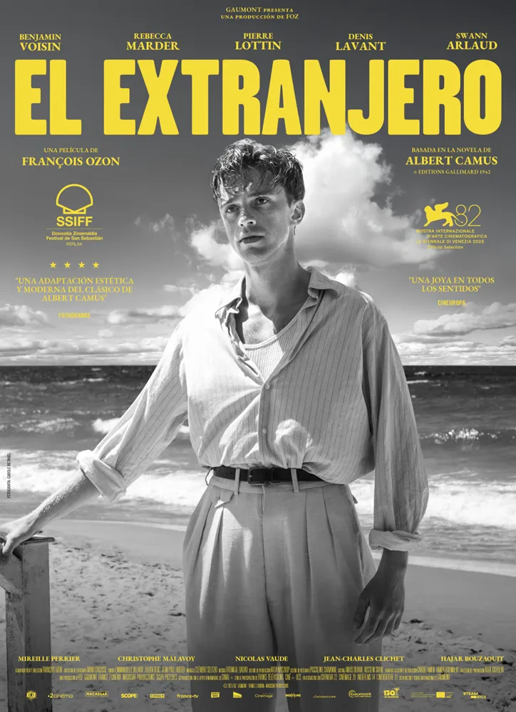 mundoCine - el extranjero 2025 pelicula poster