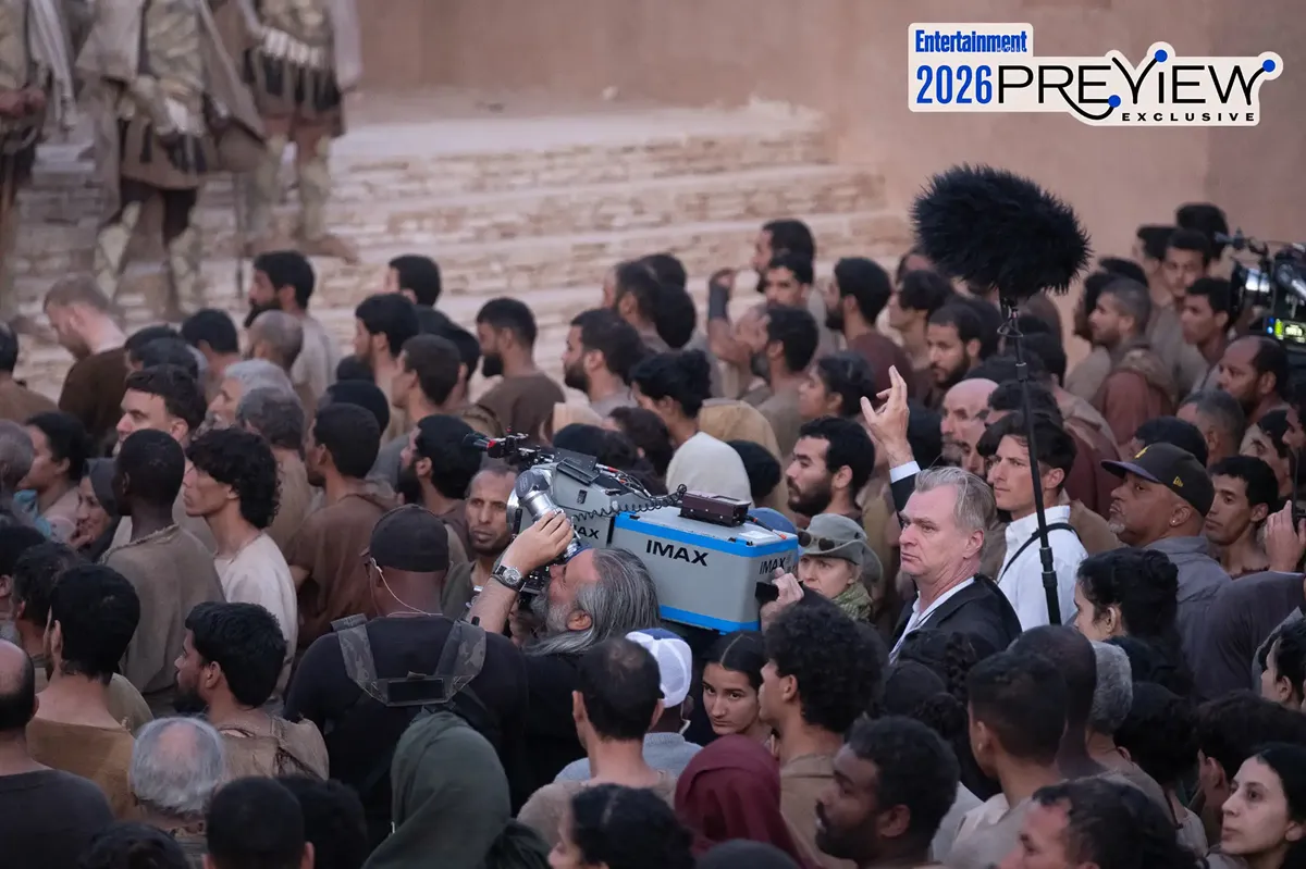 «¿Zara se encarga del vestuario?»: La nueva imagen de 'La Odisea', de Christopher Nolan, desata críticas y memes en redes sociales. 3 mundoCine - la odisea 2026 bts