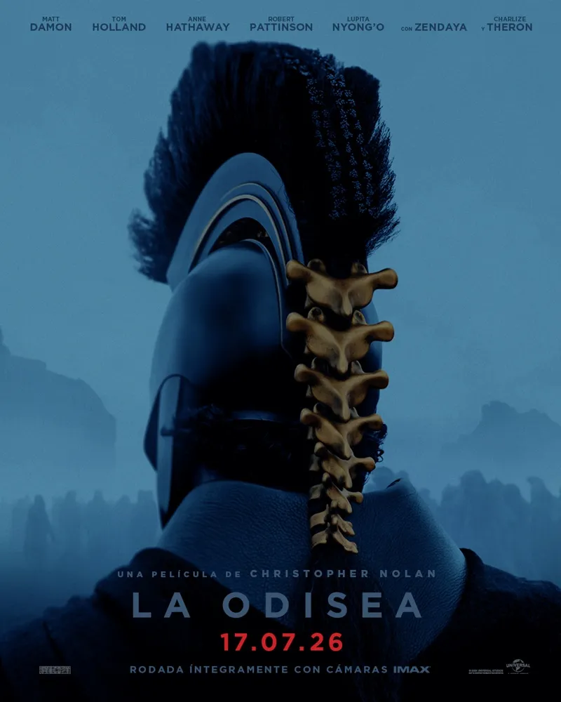 'La Odisea' lanza su increíble primer tráiler con el que Christopher Nolan te invita a desafiar a los dioses. 9 mundoCine - la odisea 2026 christopher nolan poster