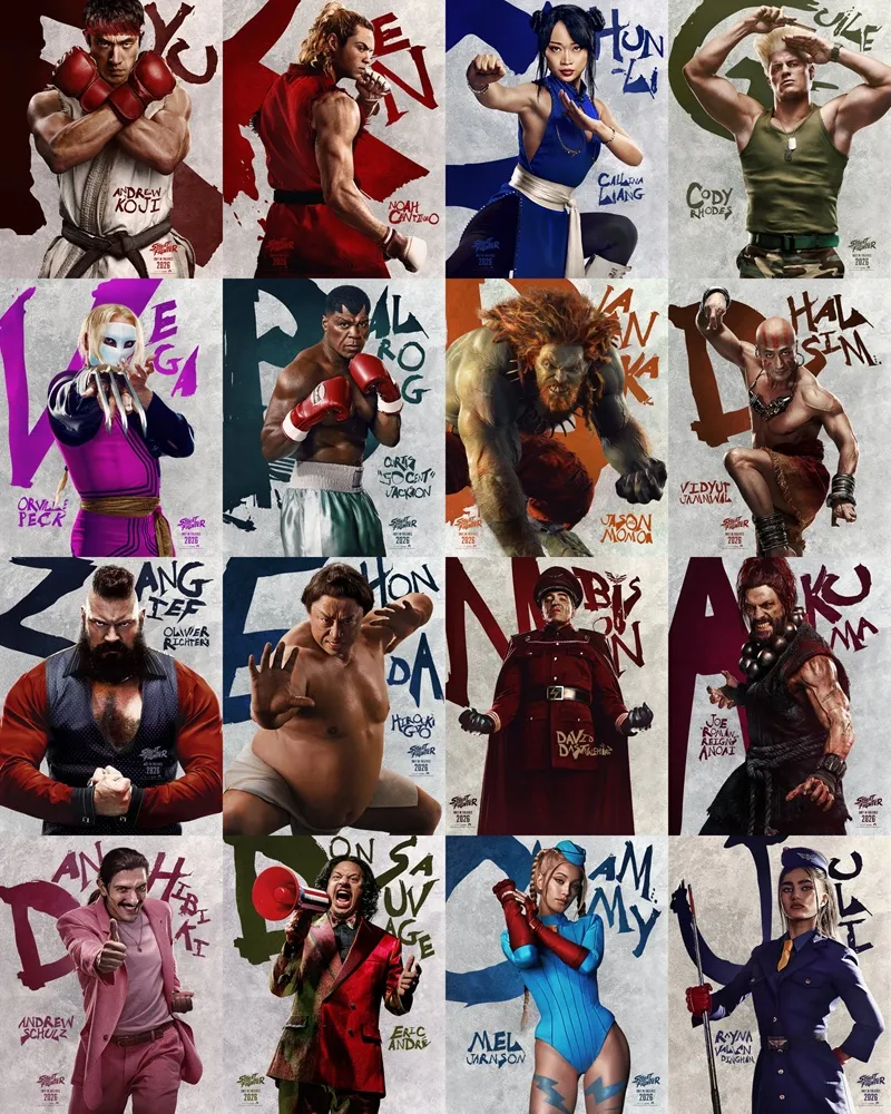 mundoCine - street fighter 2026 poster
