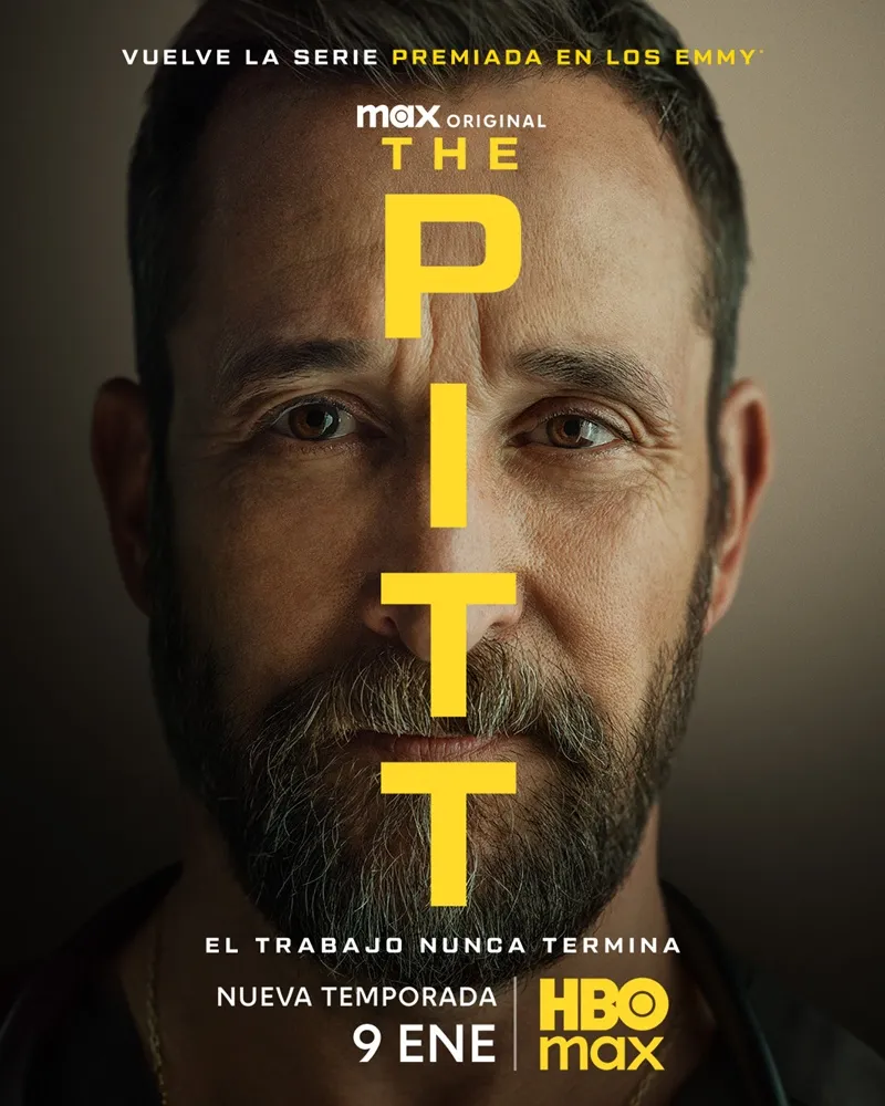 'The Pitt' estrena el intenso tráiler de su temporada 2 y convierte la festividad del 4 de julio en una jornada de urgencias fuera de control. 4 mundoCine - the pitt temporada 2 poster 1