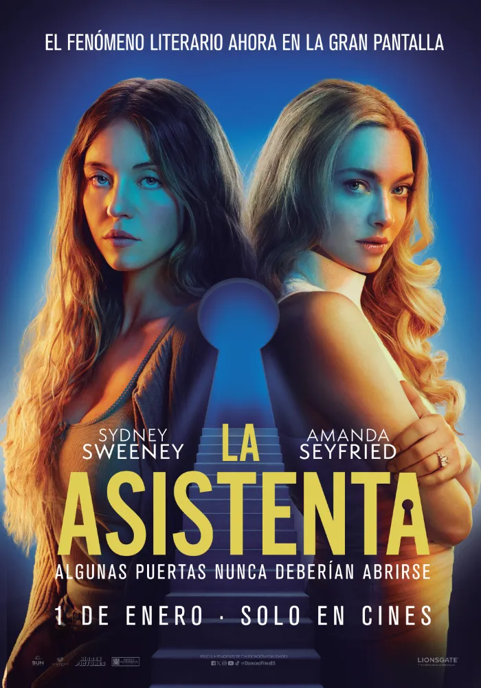 Crítica de 'La asistenta': Sydney Sweeney se echa a la espalda el best seller del año 8 mundoCine - la asistenta poster pelicula