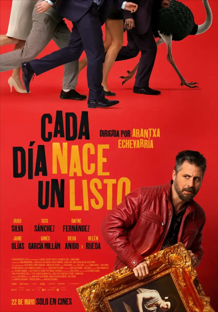 Hugo Silva quiere robar un Caravaggio en el primer tráiler de 'Cada día nace un listo', de Arantxa Echevarría. 8 Mundocine - Cada Dia Nace Un Listo Poster