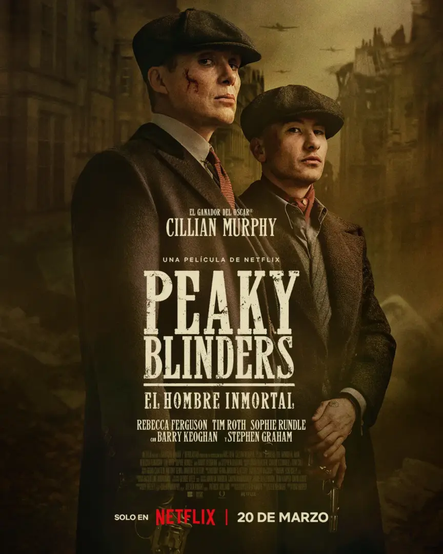 'Peaky Blinders: El hombre inmortal' desvela en su nuevo tráiler que Barry Keoghan interpreta al hijo de Tommy Shelby. 9 Mundocine - Peaky Blinders El Hombre Inmortal Poster