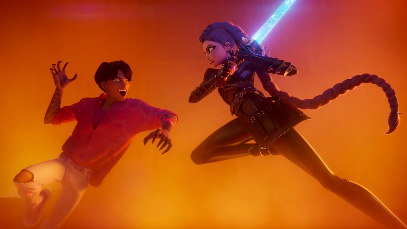 Mundocine - Kpop Demon Hunters Batalla