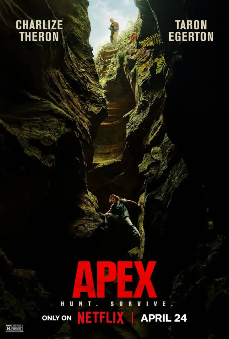 Charlize Theron se convierte en la presa de Taron Egerton en el nuevo tráiler de 'Depredador dominante' ('Apex'). 8 Mundocine - Apex Depredador Dominante Poster