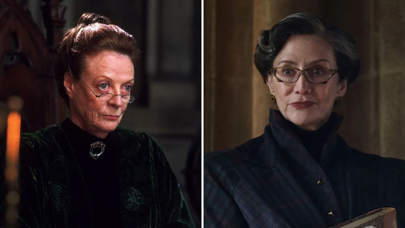 El nuevo reparto de la serie 'Harry Potter' frente a los actores de las películas: de Daniel Radcliffe a Dominic McLaughlin. 8 Mundocine - Harry Potter Reparto Peliculas Vs Serie Mcgonagall