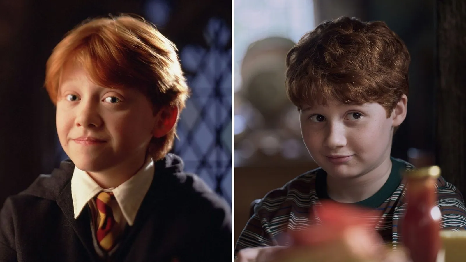 El nuevo reparto de la serie 'Harry Potter' frente a los actores de las películas: de Daniel Radcliffe a Dominic McLaughlin. 6 Mundocine - Harry Potter Reparto Peliculas Vs Serie Ron