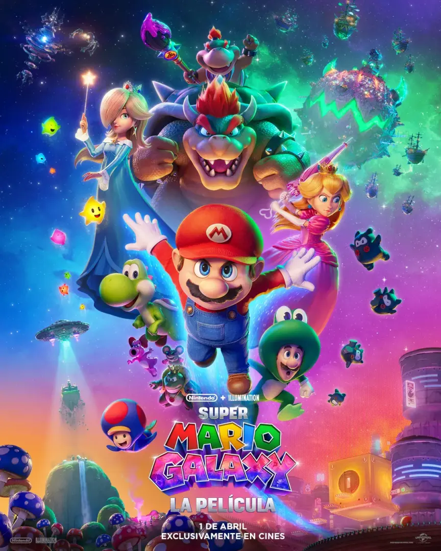 Mundocine - Super Mario Galaxy La Pelicula Nuevo Poster