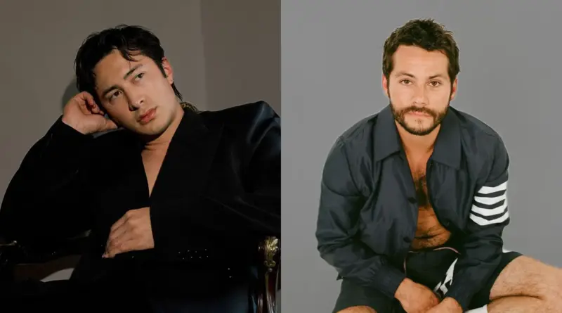 Retratos comparativos de los actores Hudson Williams y Dylan O'Brien, protagonistas de 'Apparatus'.