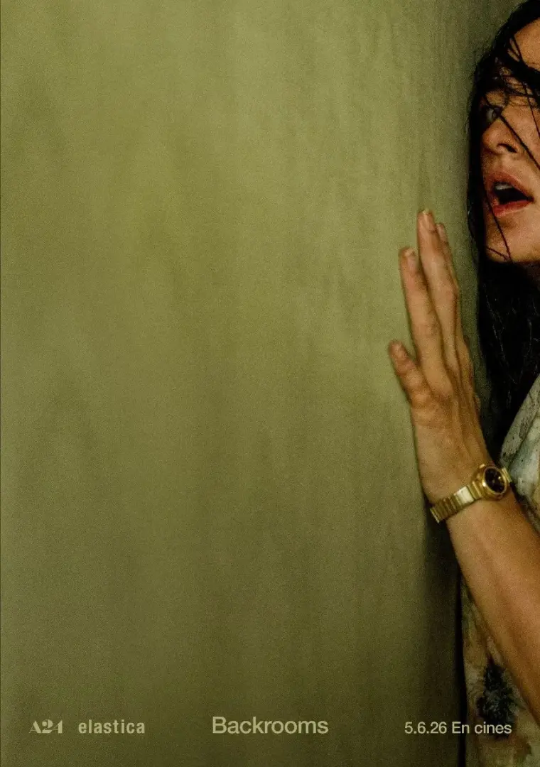 El tráiler de 'Backrooms' nos desbloquea un nuevo miedo irracional a las paredes amarillas y las luces fluorescentes. 8 Mundocine - Backrooms 2026 Poster