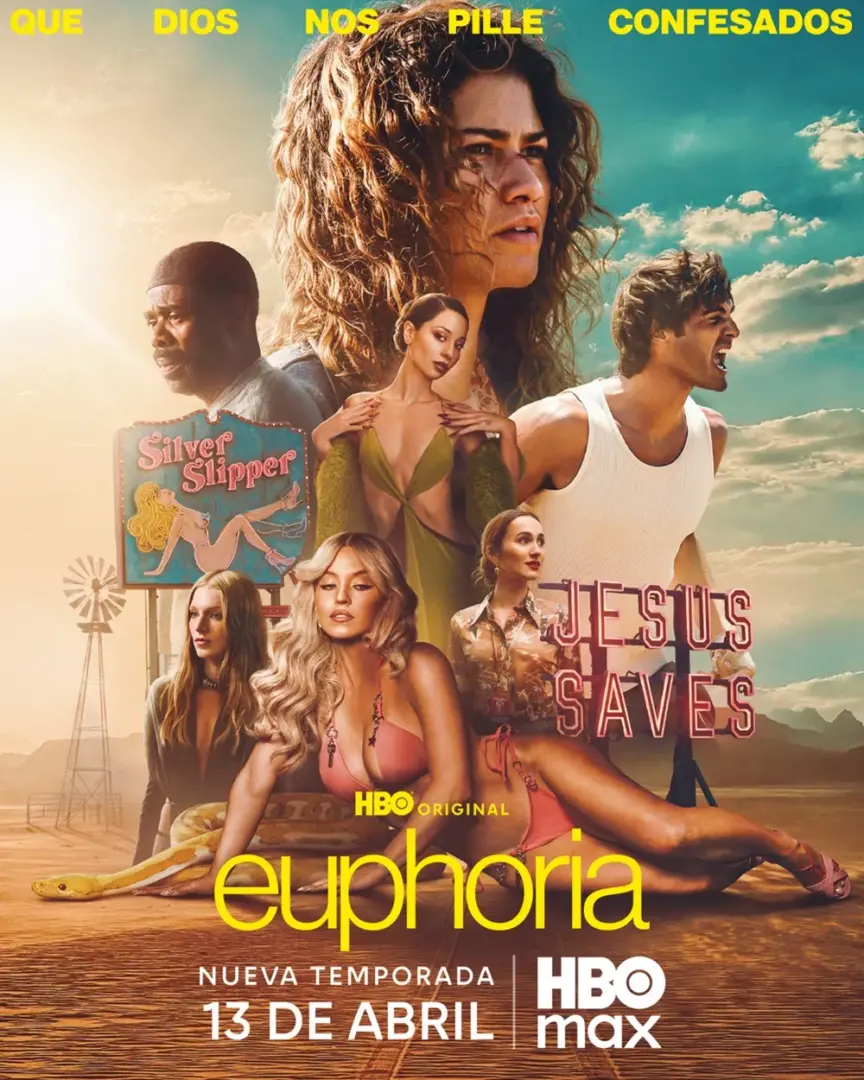 Mundocine - Euphoria Temporada 3 Poster