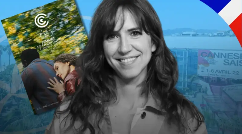 Aina Clotet y cartel oficial de la 65.ª Semana de la Crítica del Festival de Cannes 2026.