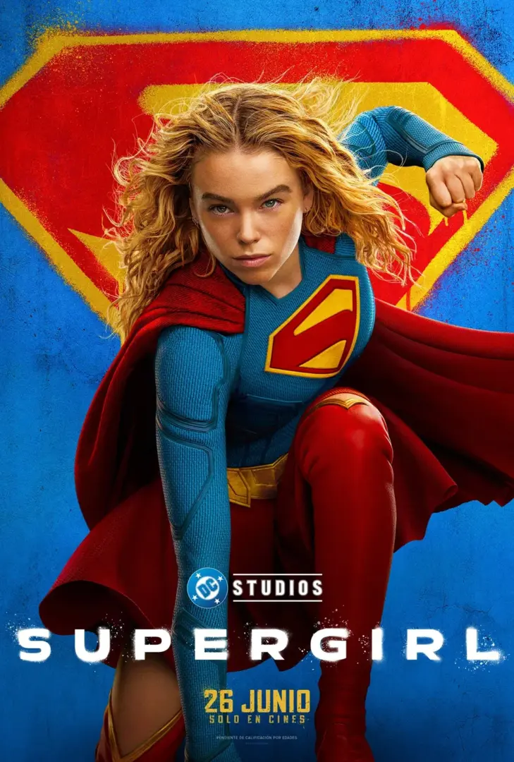 Milly Alcock se marca un John Wick para salvar a su perro en el nuevo tráiler de 'Supergirl'. 9 Mundocine - Supergirl 2026 Nuevo Poster