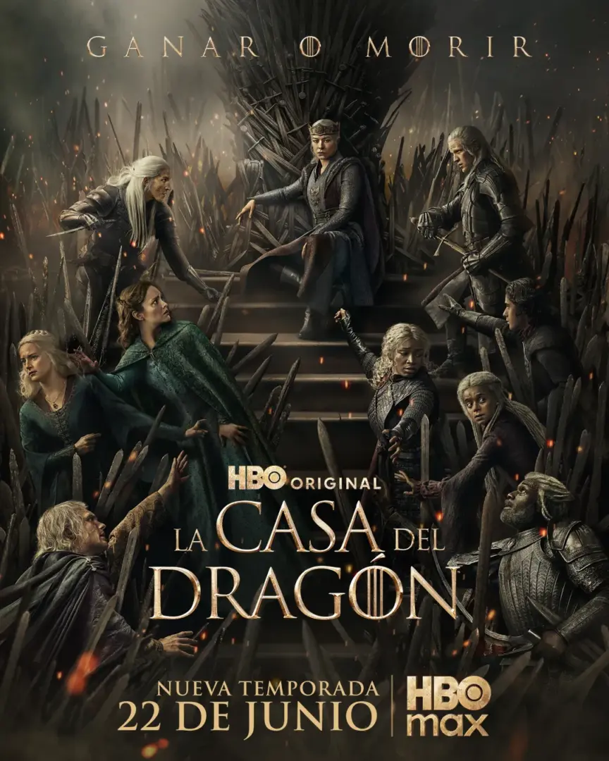 la casa del dragon temporada 3 poster final