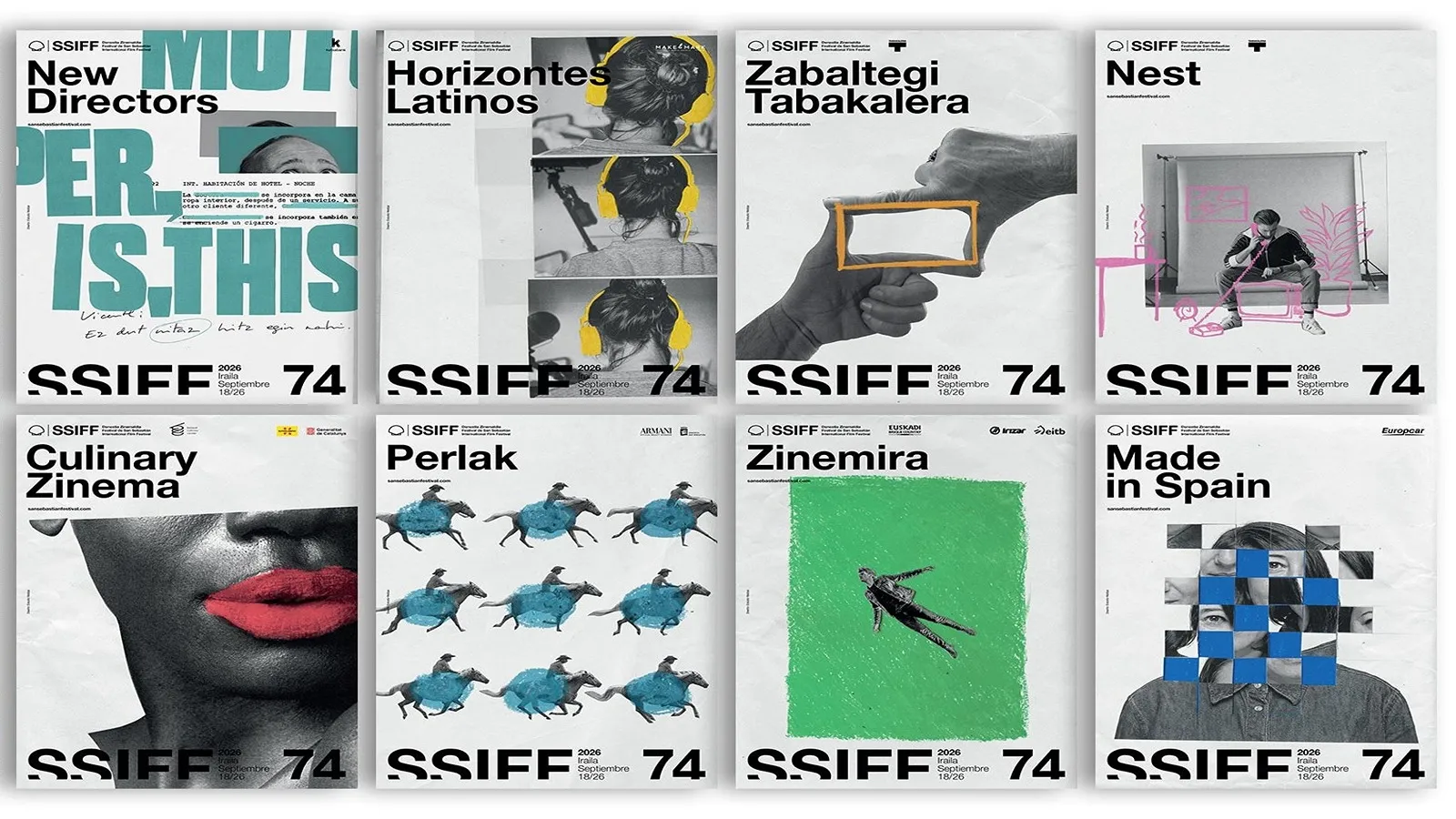 festival san sebastian 2026 carteles secciones paralelas