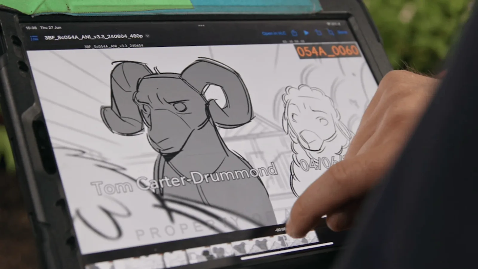 las ovejas detectives 2026 detras de las camaras storyboard