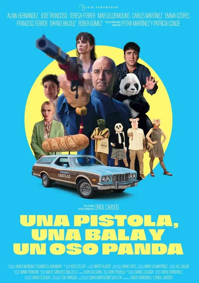 una pistola una bala y un oso panda 2026 poster edited