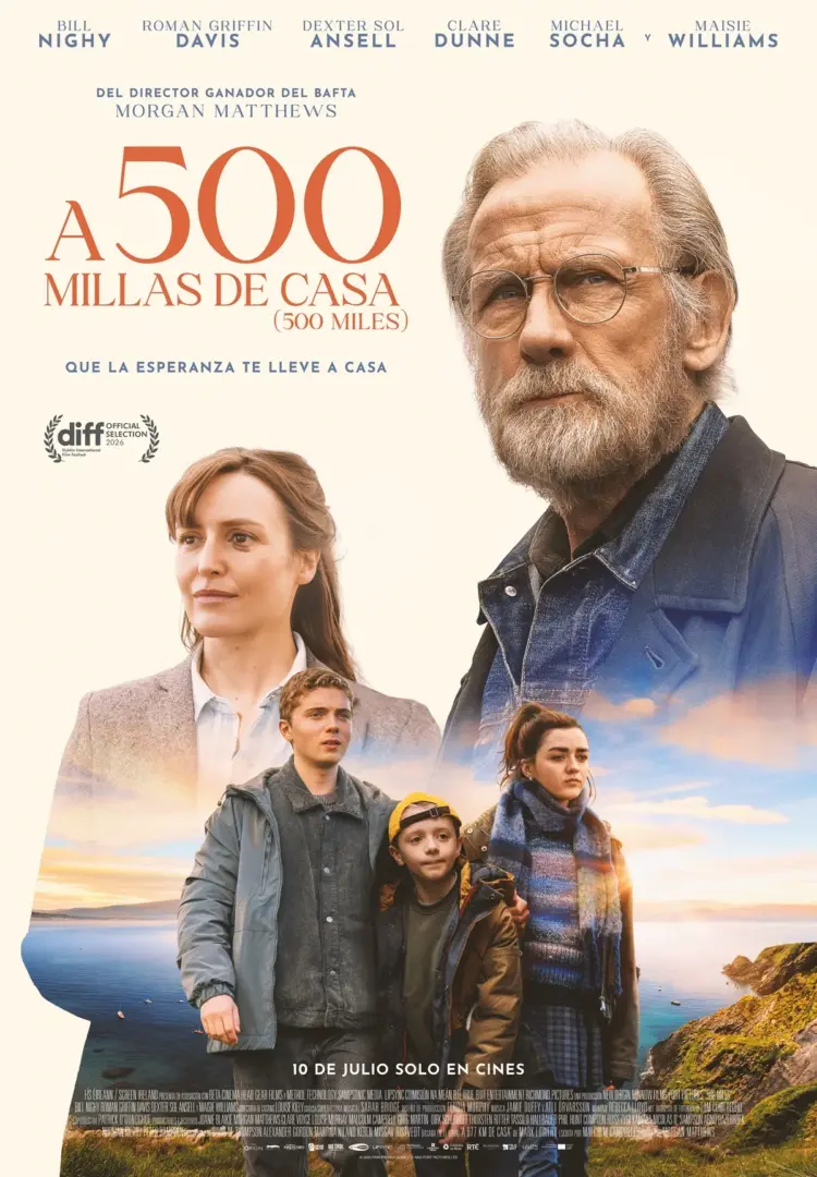 a 500 millas de casa poster
