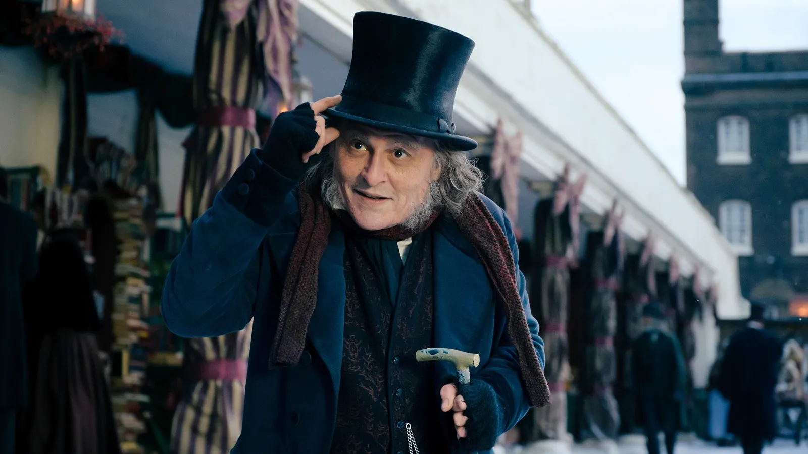 scrooge y los fantasmas de la navidad 2026 trailer johnny depp