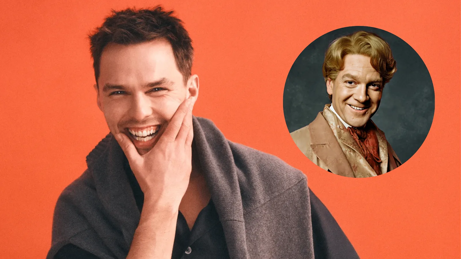 nicholas hoult sera gilderoy lockhart serie harry potter