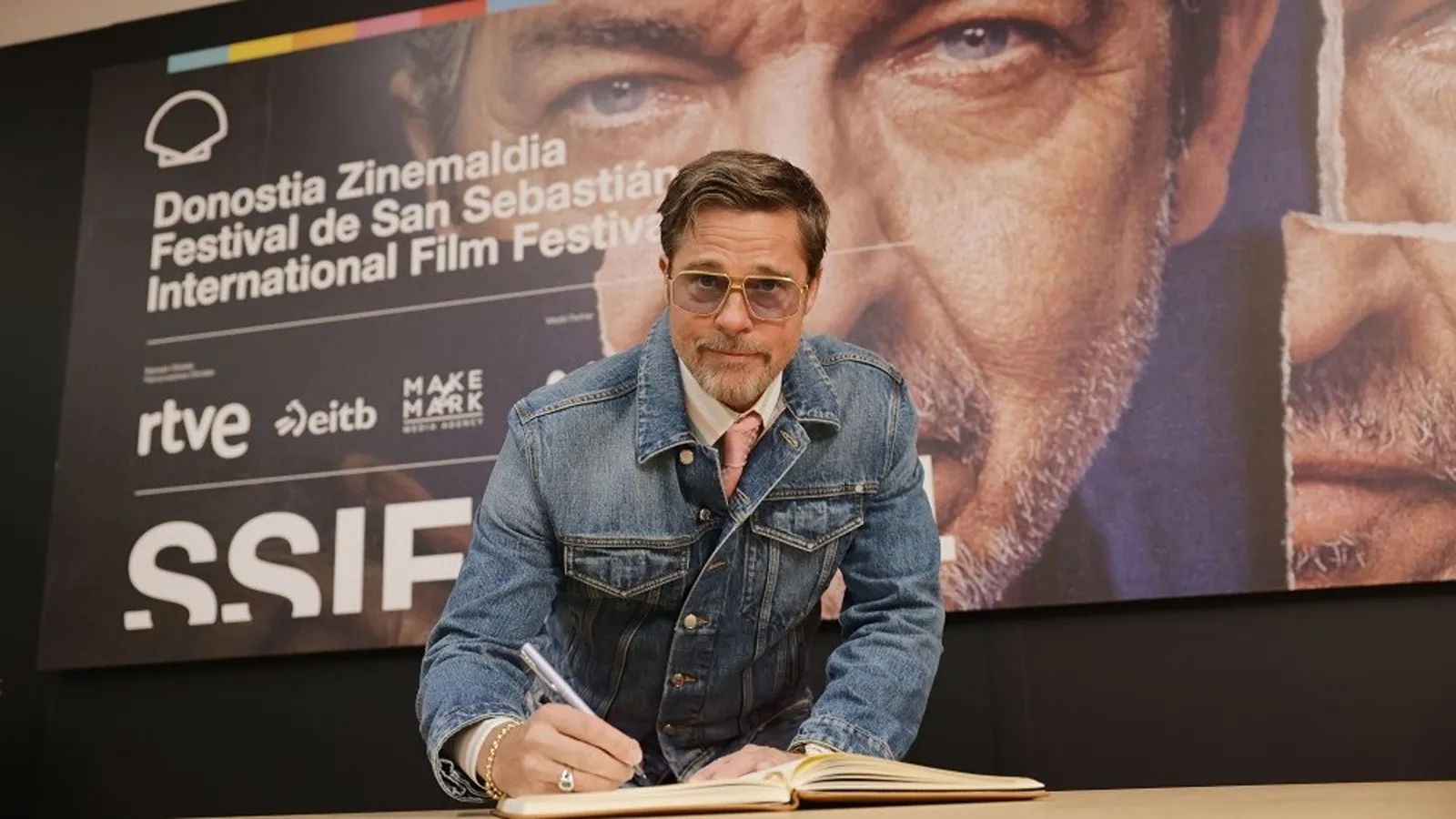 brad pitt festival san sebastian
