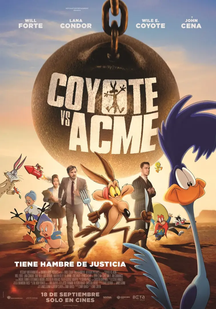 coyote vs acme 2026 poster