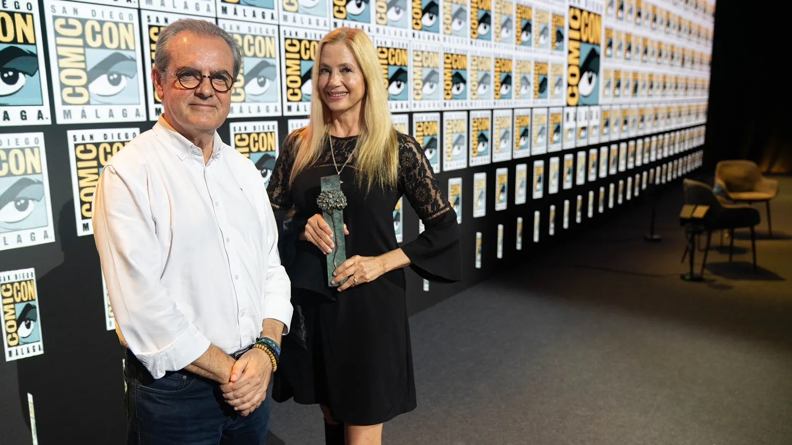 mira sorvino san diego comic con malaga 2026 biznaga honor